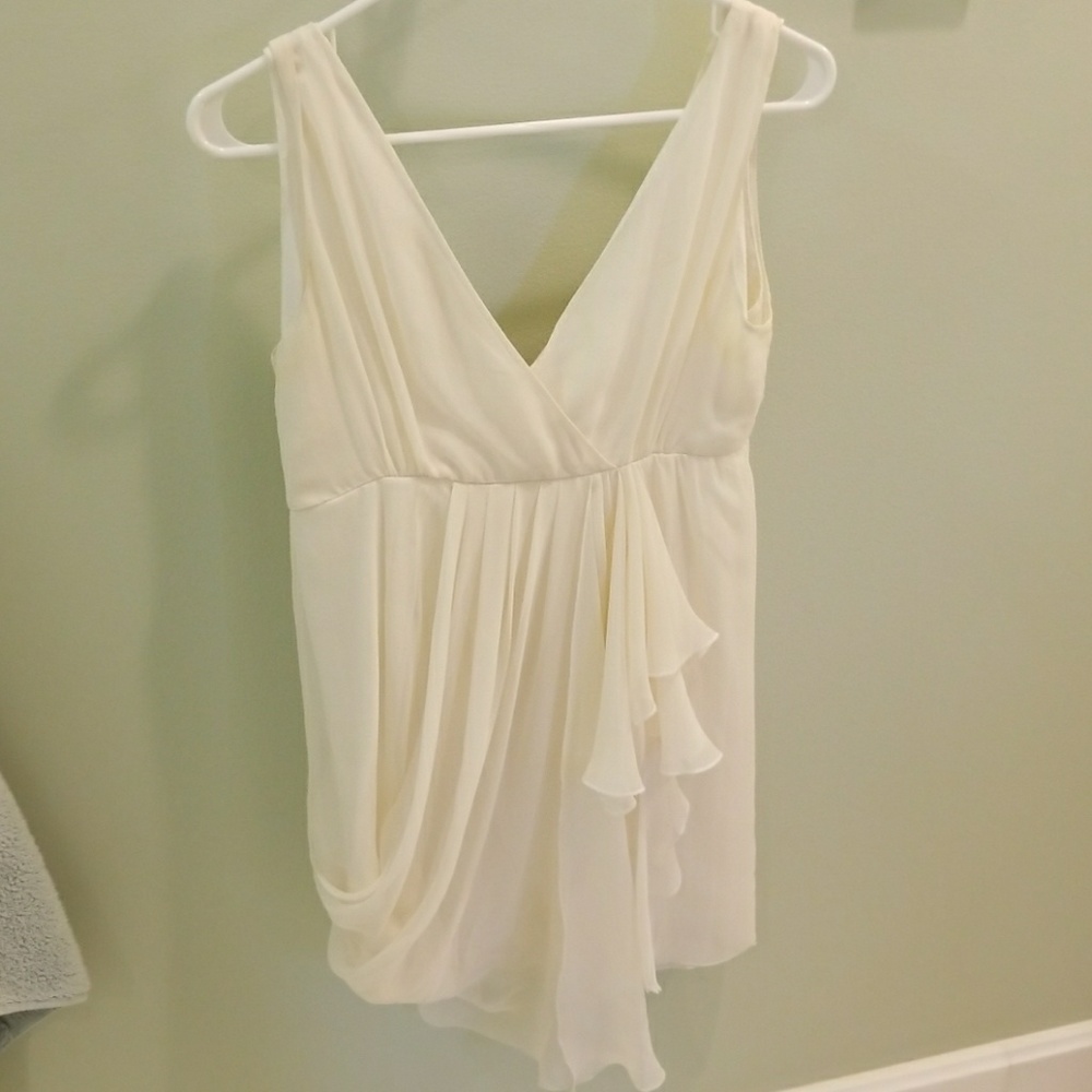 Alice and Olivia White Dress